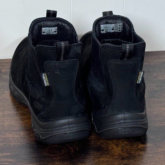Brand new KEEN Greta Chelsea II Waterproof boots in Black/Black — NWT and box - Picture 7 of 9